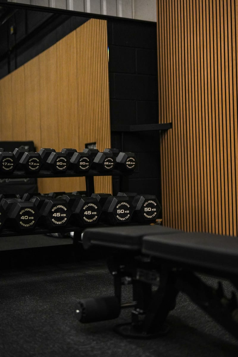 Full dumbbell rack