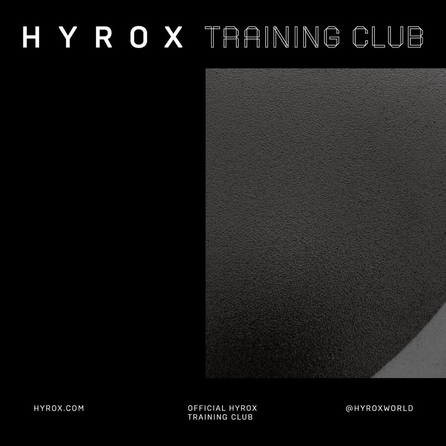 HYROX Training Club branding at Effortless Gym Poole
