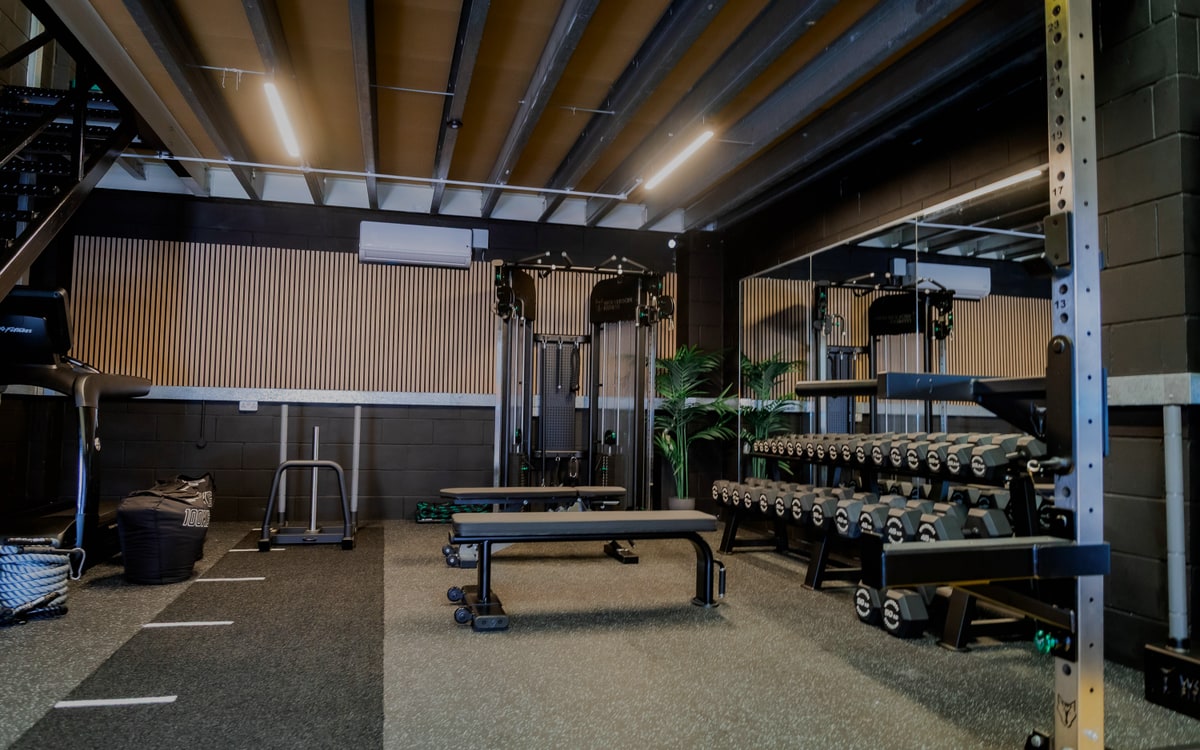 Poole Arena gym interior