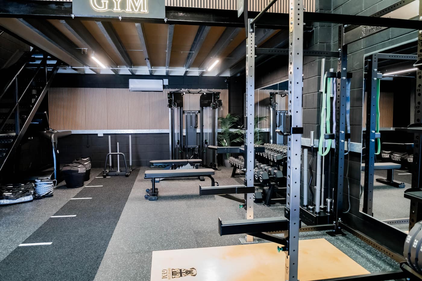 Main training floor at Effortless Gym Poole